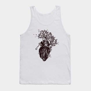 Blooming Heart Love by Tobe Fonseca Tank Top